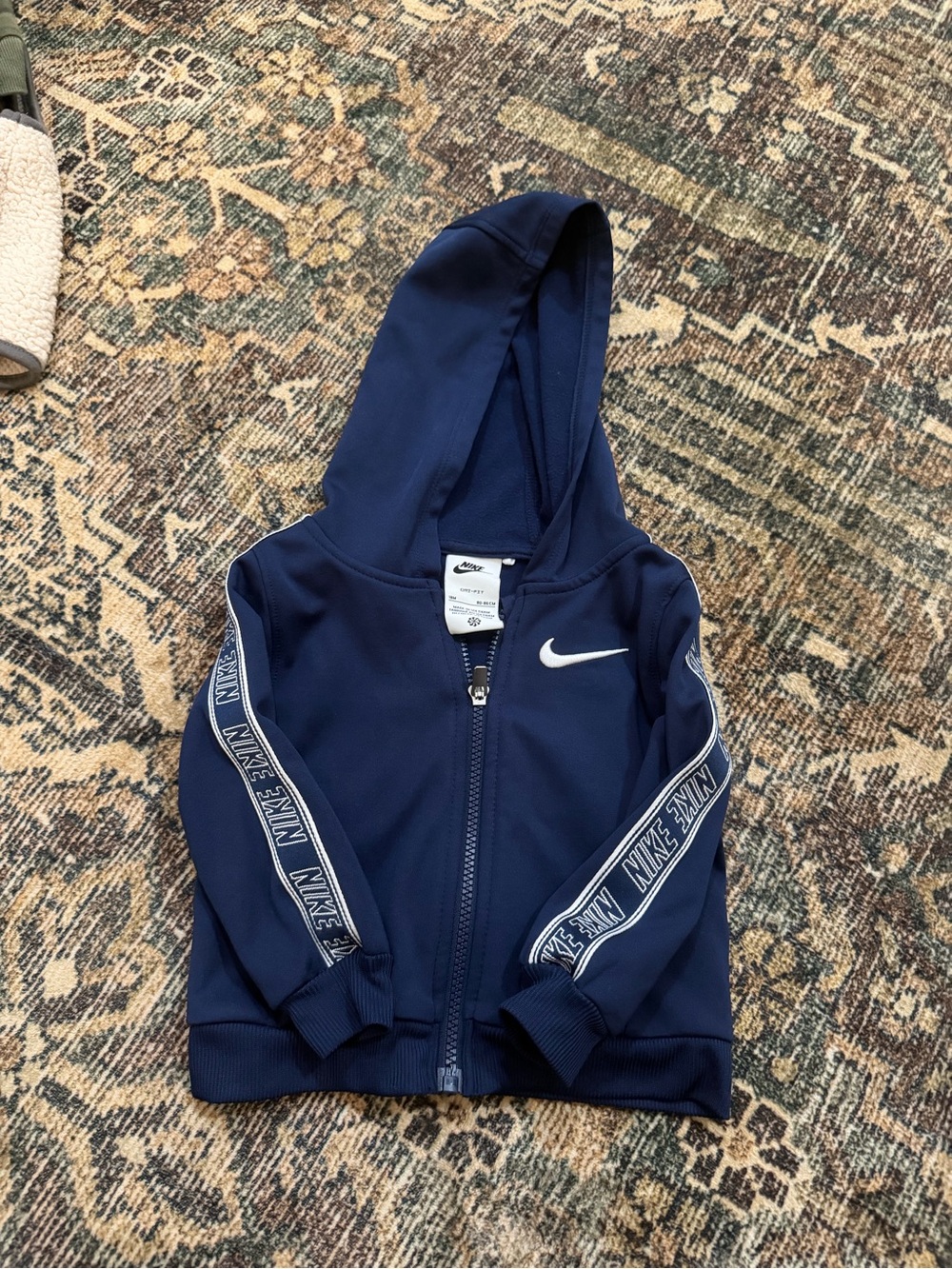 Nike Navy Kids Full-Zip Hooded jacket 18m
